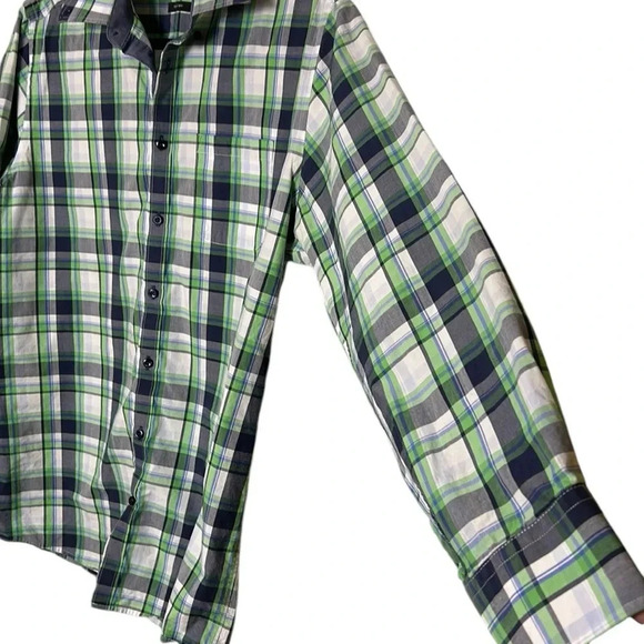 Bruun & Stengade vintage country plaid shirt,US NECK 15.5”,Yellowstone,rodeo - Picture 3 of 14